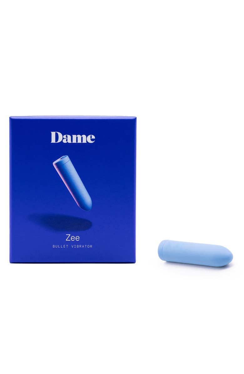 Dame Products Zee Bullet Vibrator, Alternate, color, Periwinkle