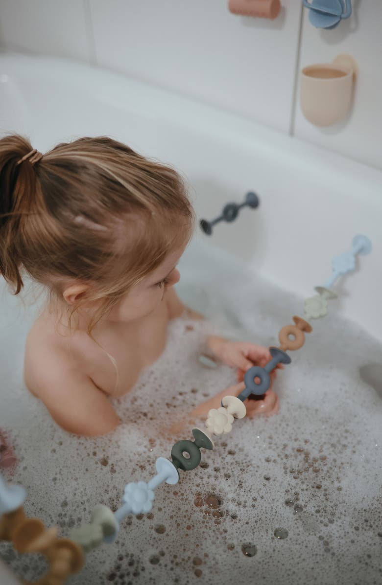 Mushie 18-Pack Silicone Suction Builders, Alternate, color, Donut