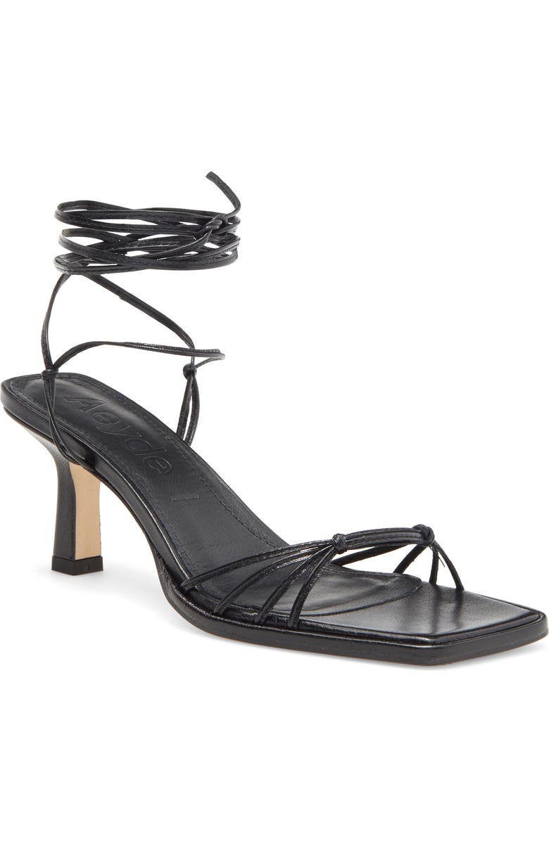 aeyde Roda Ankle Wrap Sandal, Main, color,