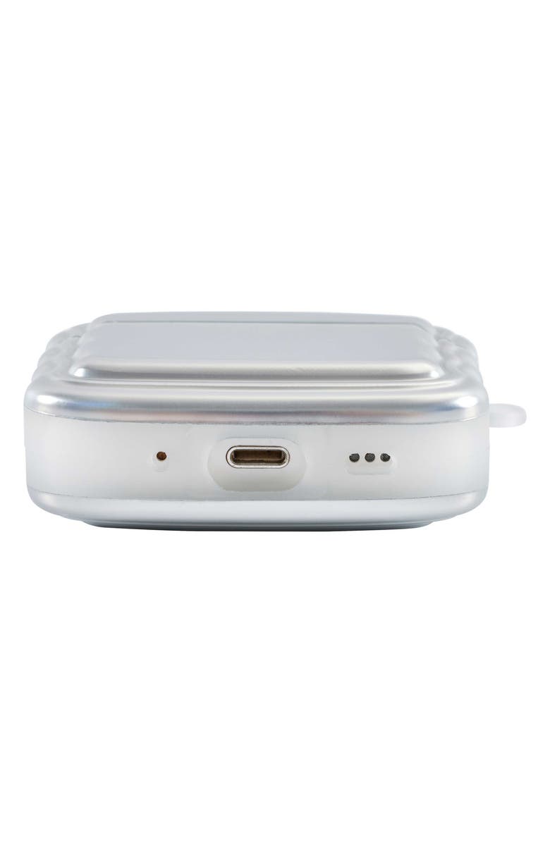 Auramma Wavy Airpods Pro 2 Case, Alternate, color, Silver