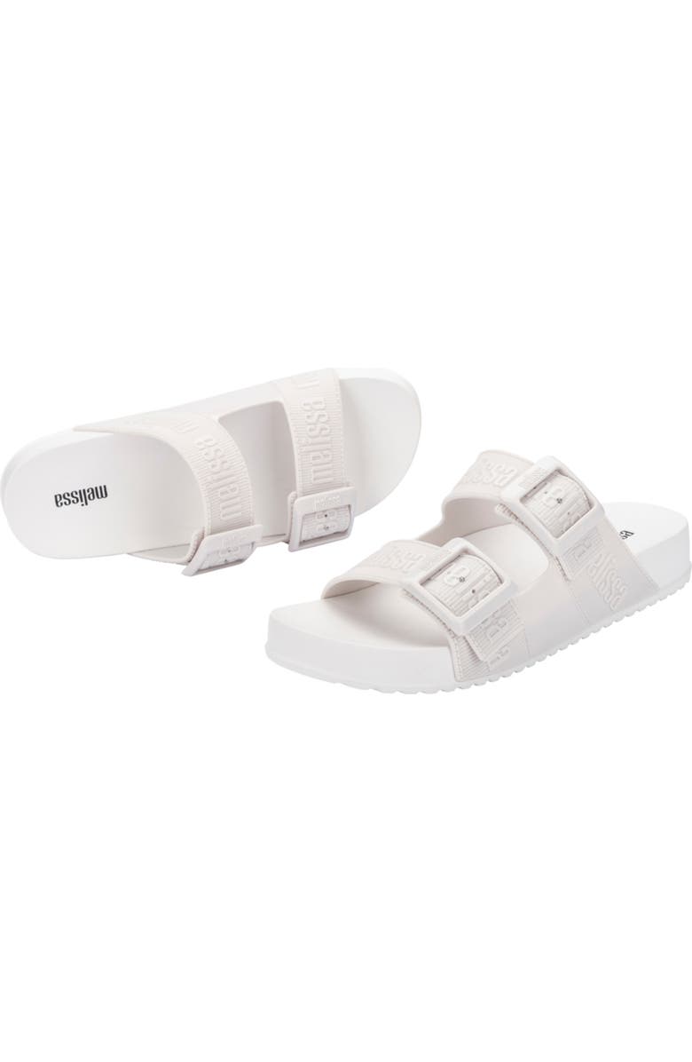 Melissa Cozy Slide Sandal, Alternate, color, White
