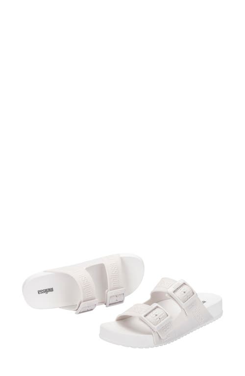 Melissa Cozy Slide Sandal In White