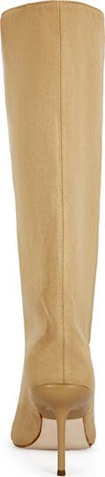 Couture Crazy Pointy Toe Knee High Boot