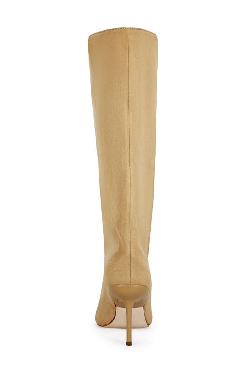 Azalea Wang Couture Crazy Pointed Toe Boot In Brown