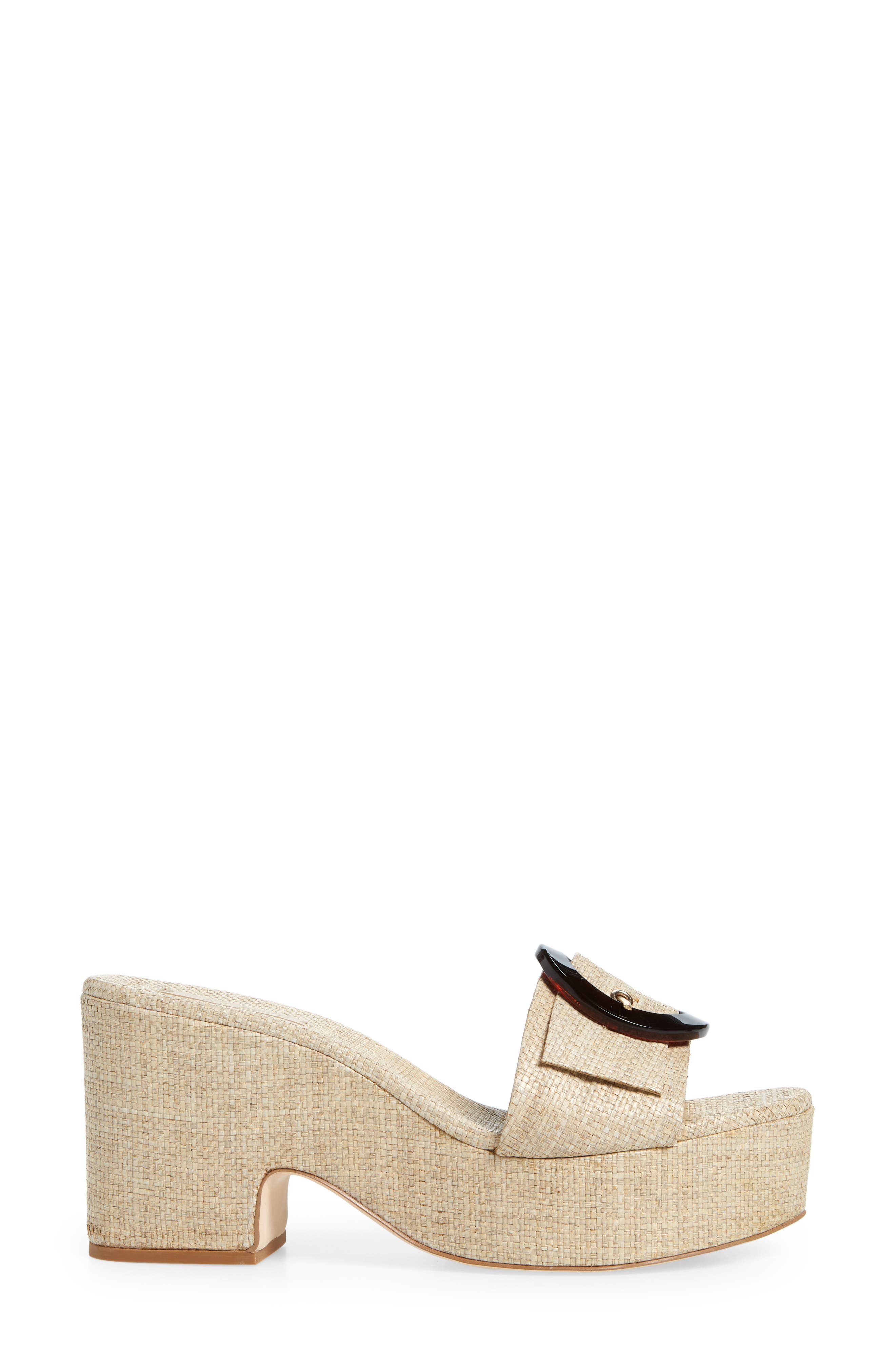 Cult Gaia Cleia Platform Sandal, Alternate, color, 