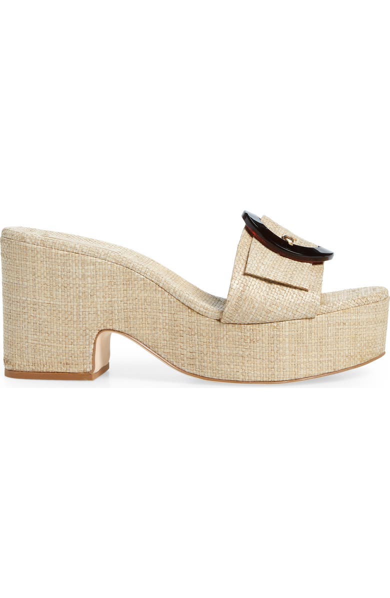 Cult Gaia Cleia Platform Sandal, Alternate, color,