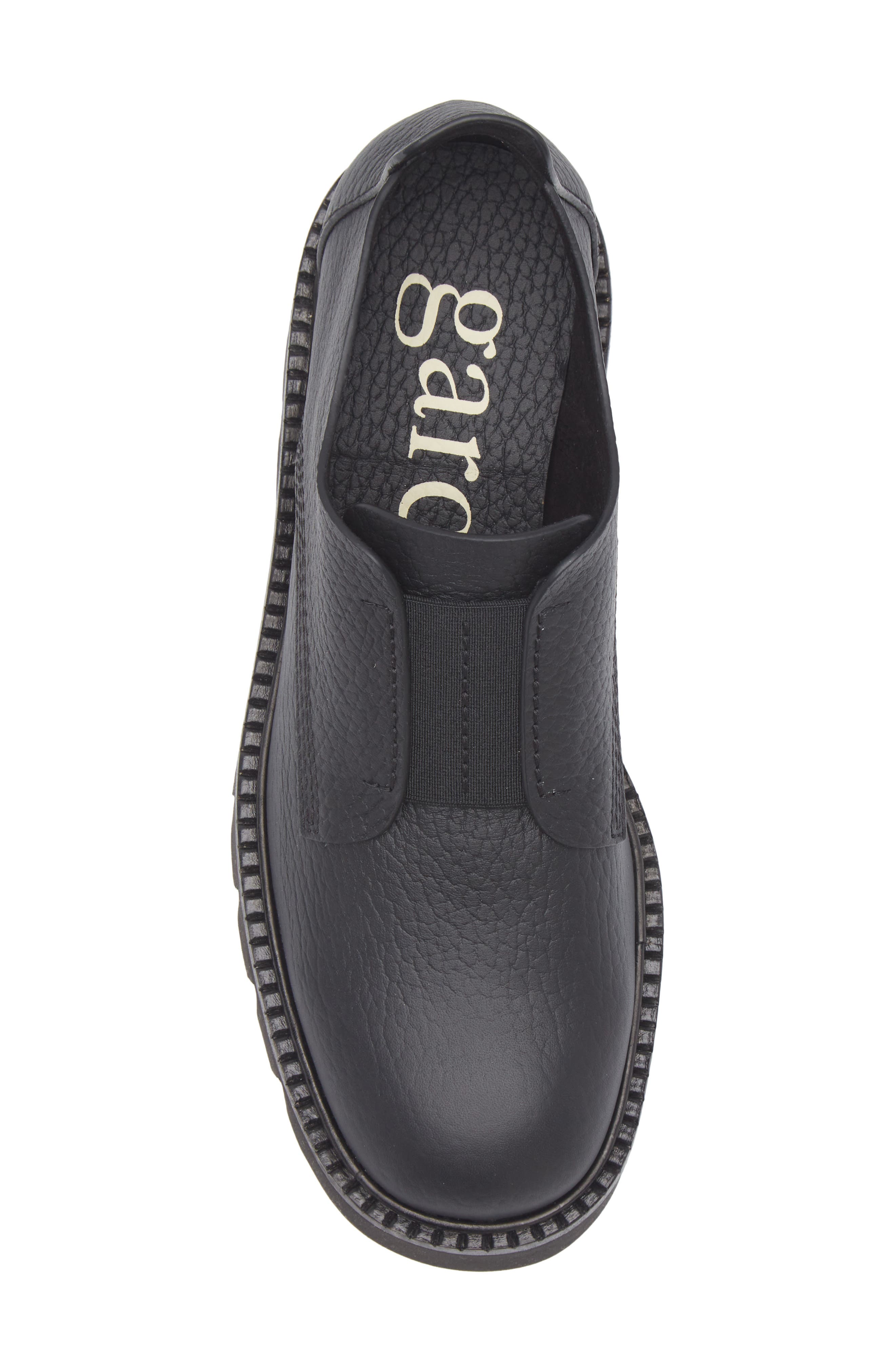 Pedro Garcia Silvia Water Resistant Loafer, Alternate, color, Black Cervo