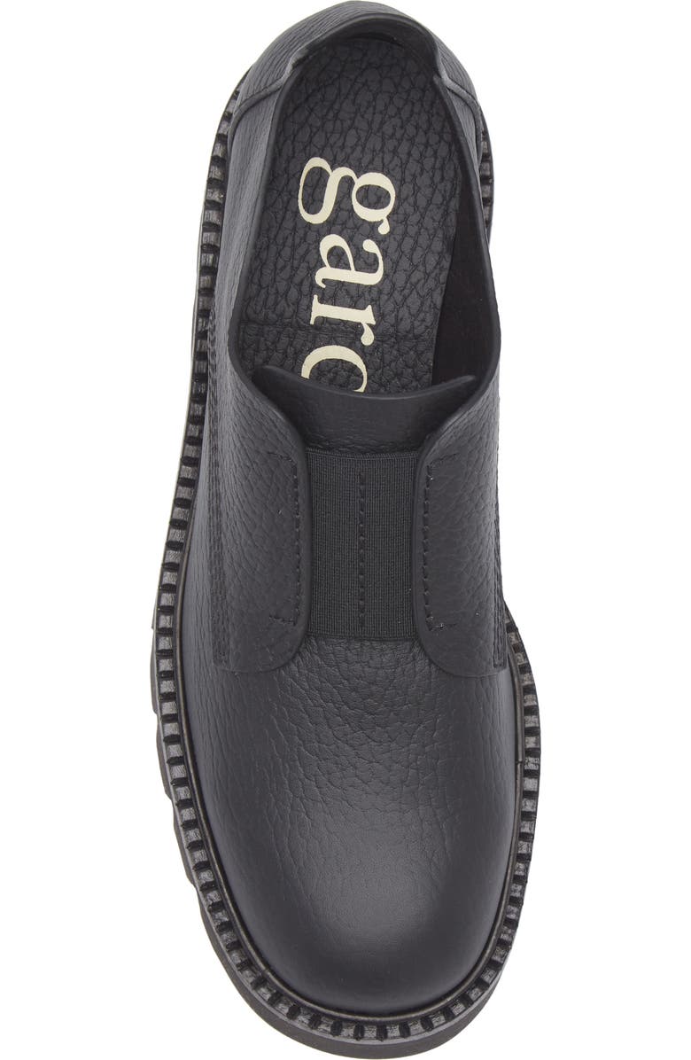 Pedro Garcia Silvia Water Resistant Loafer, Alternate, color, Black Cervo