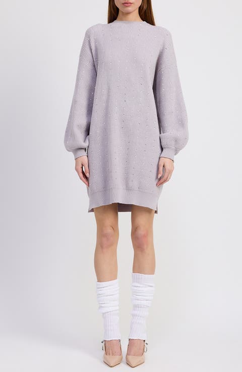 Aracella Long Sleeve Sweater Dress
