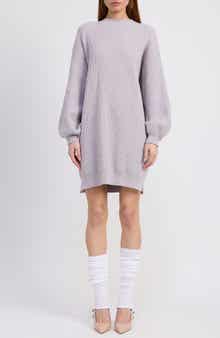 Aracella Long Sleeve Sweater Dress
