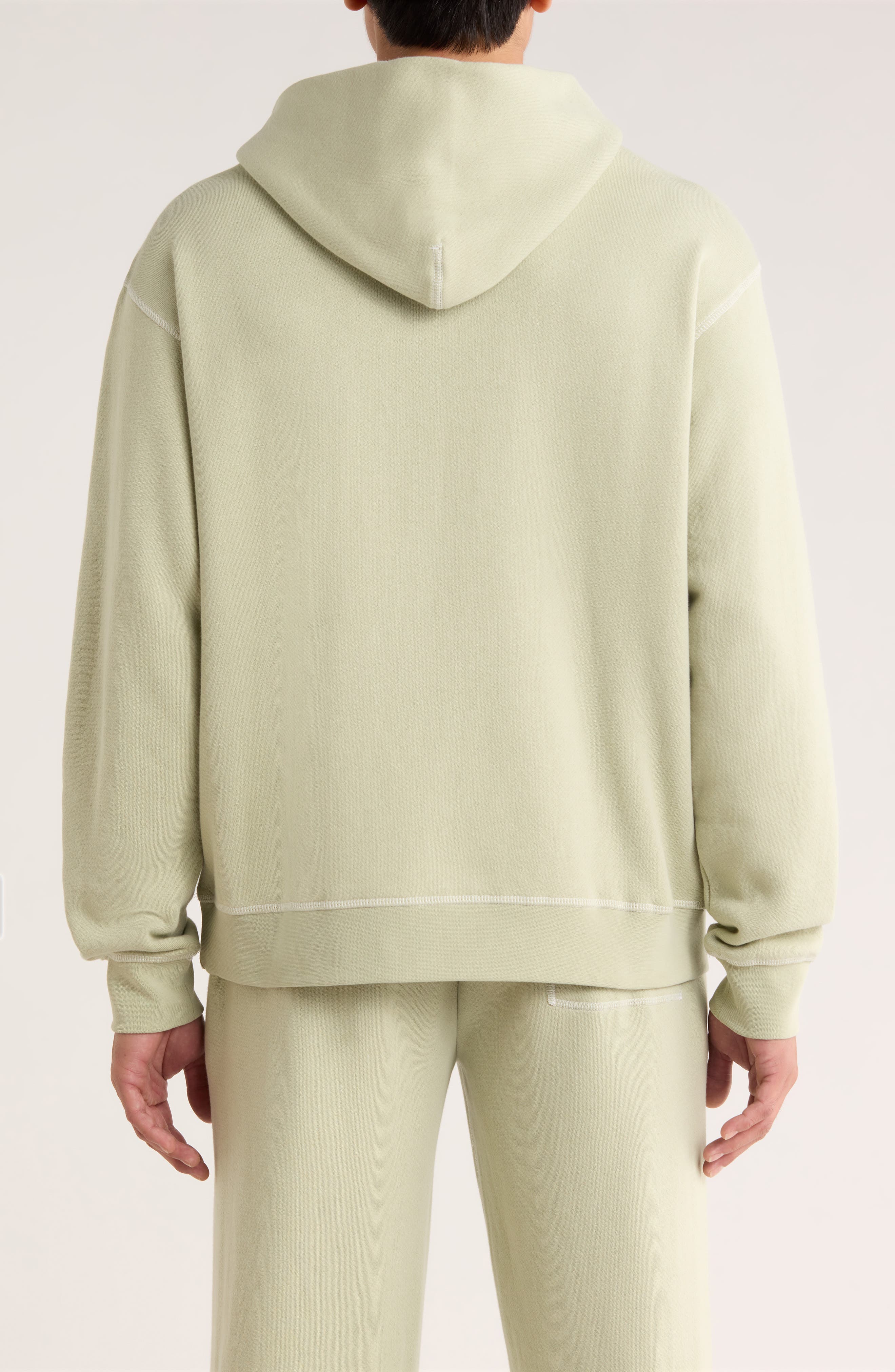 Museum of Peace & Quiet Wordmark Reverse Stitch Hoodie | Nordstromrack