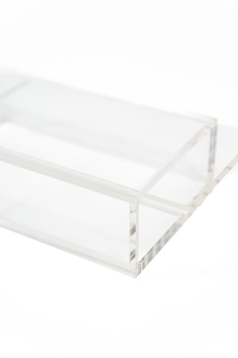 Mahjong Tile Display Box, Alternate, color, Clear / no color
