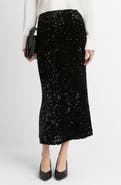 Vince Sequin Velvet Skirt