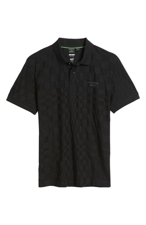 Porsche Spirit 70 Logo Jacquard Polo