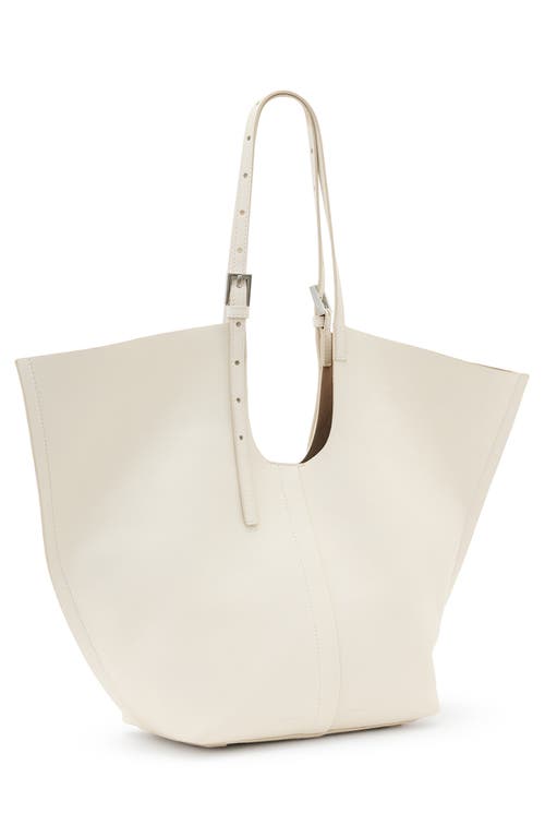 Shop Allsaints Ara East West Leather Tote