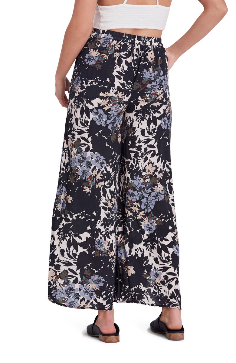 Free People Late Night Sleep Wide Leg Pants, Alternate, color,