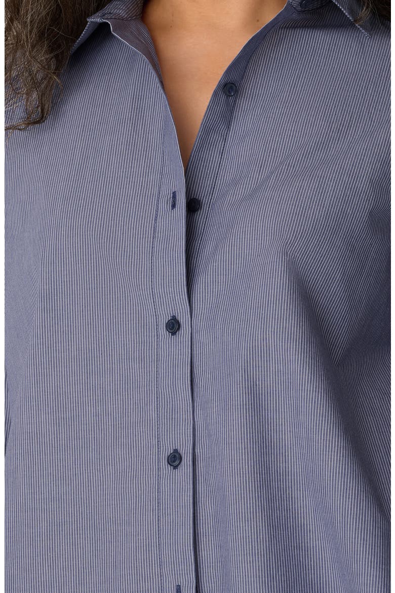 Organic Cotton Long Shirt, Alternate, color, INFINITY