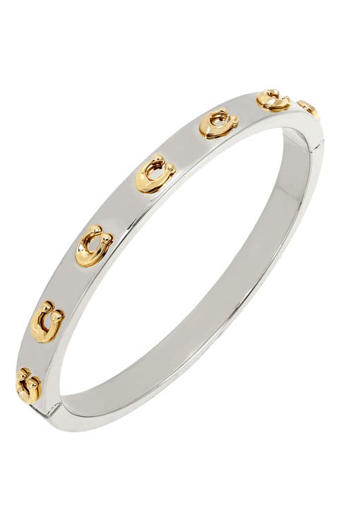 Signature C Hinge Bangle