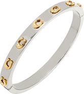 COACH Signature C Hinge Bangle