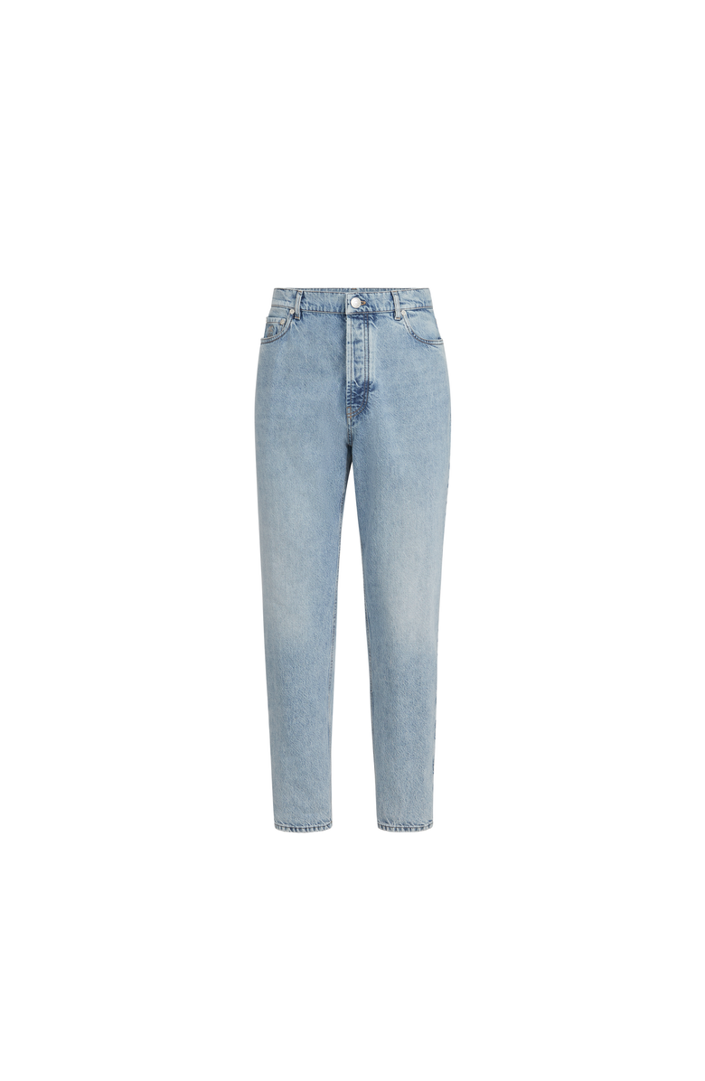 Brunello Cucinelli Denim iconic fit five-pocket trousers, Alternate, color, Light Denim