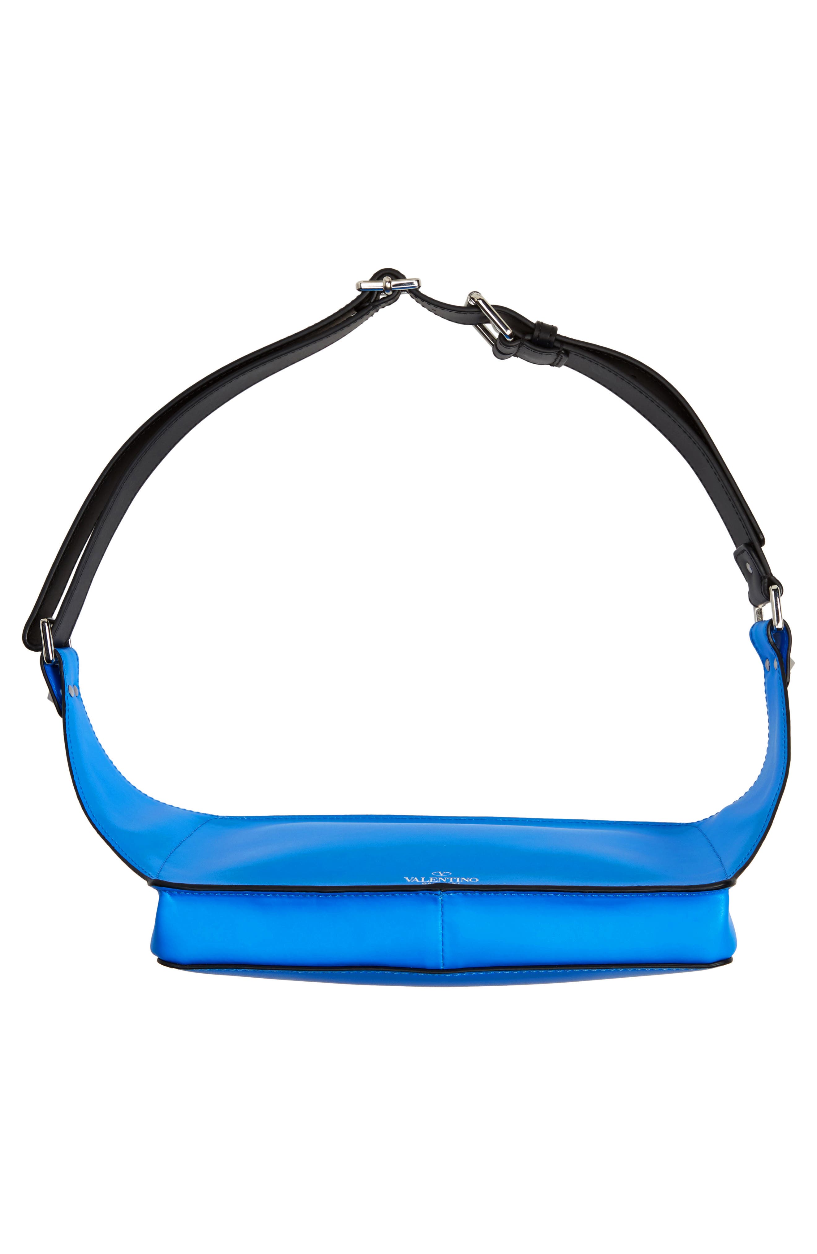 Valentino Garavani Valentino VLTN Logo Leather Belt Bag, Alternate, color, 