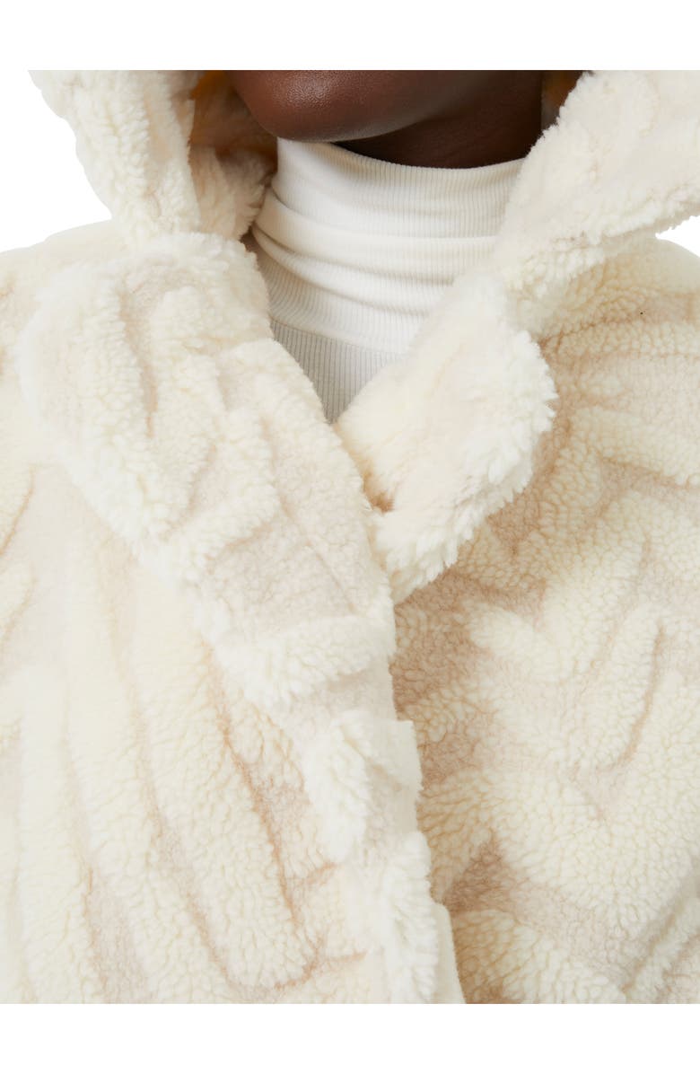 French Connection Bobby Water Repellent Faux Fur Crop Jacket, Alternate, color, 