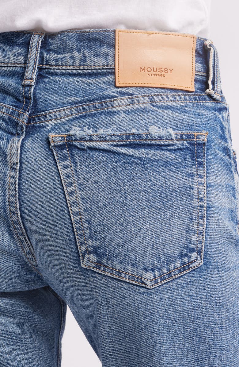 MOUSSY VINTAGE Linden Slim Straight Leg Jeans, Alternate, color, Light Blue