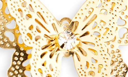 Tasha Filigree Butterfly Drop Earrings