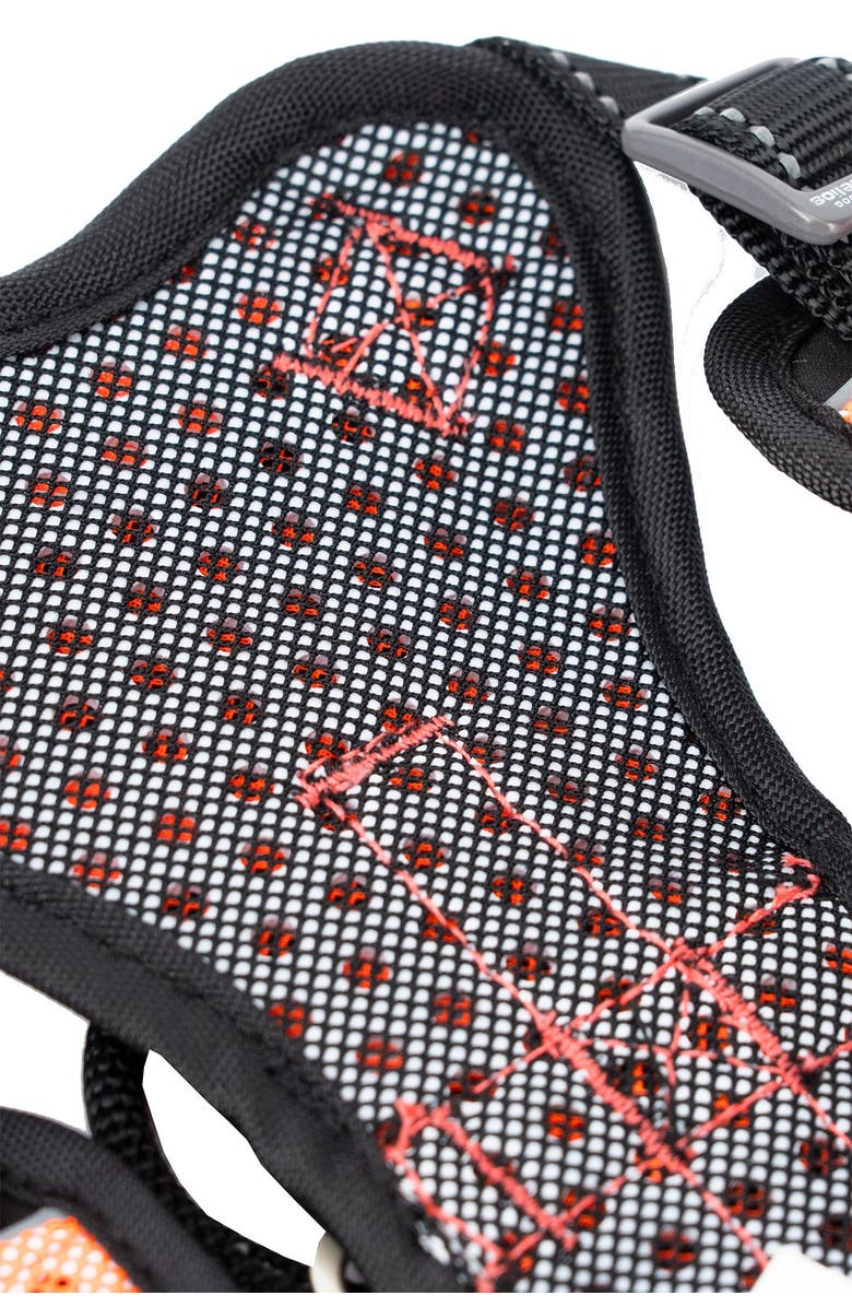 PET LIFE Dog Helios 'Scorpion' Sporty High-Performance Free-Range Dog Harness - Small, Alternate, color, Orange