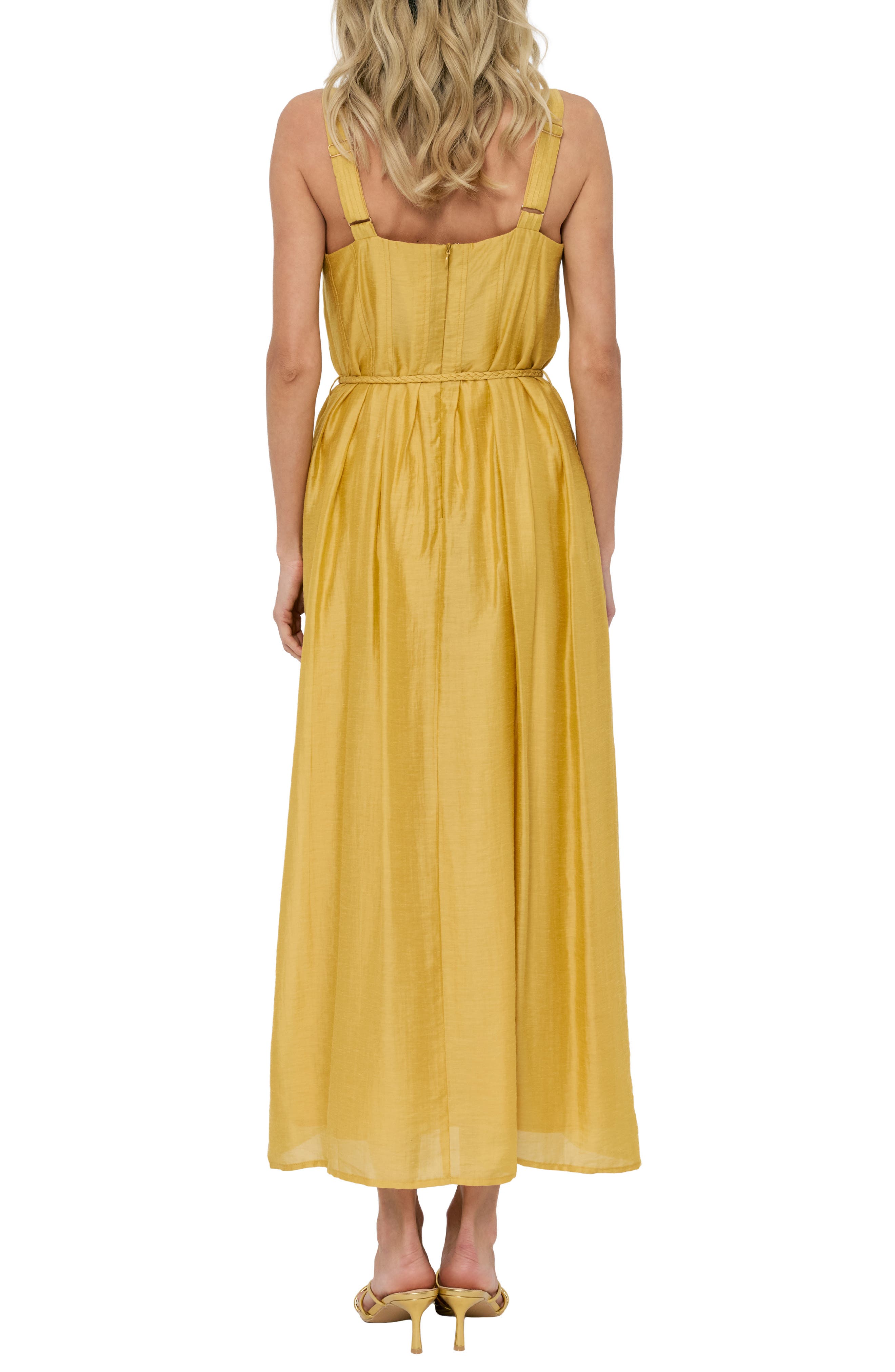 Claudia Tie Waist Midi Dress - image 4