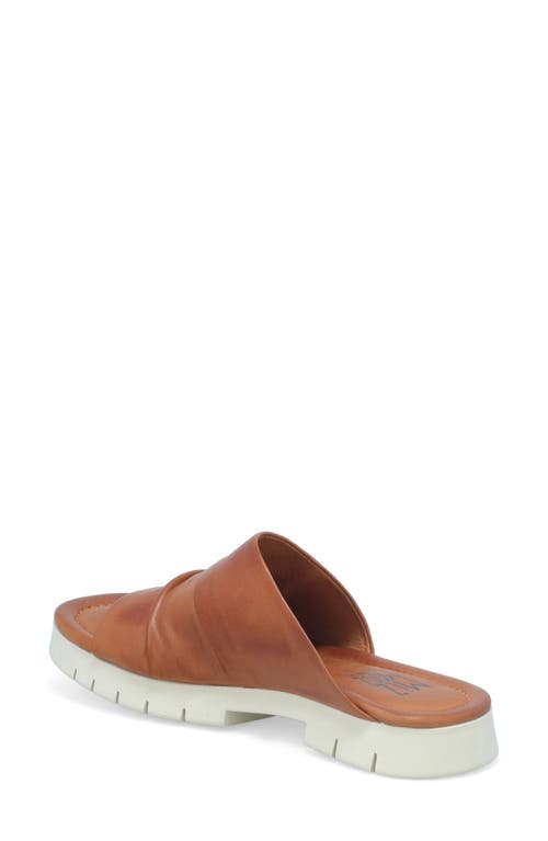 Miz Mooz Claribel Slide Sandal In Brandy