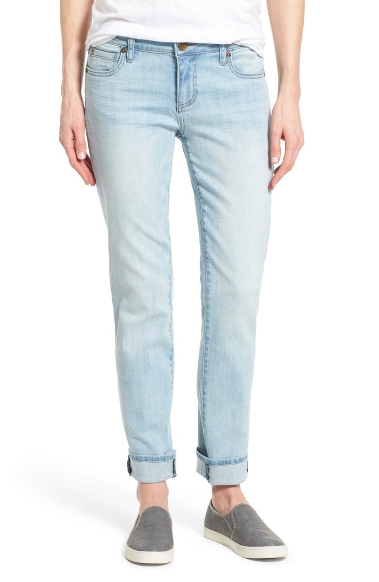 KUT from the Kloth 'Catherine' Stretch Slim Boyfriend Jeans, Main, color, 