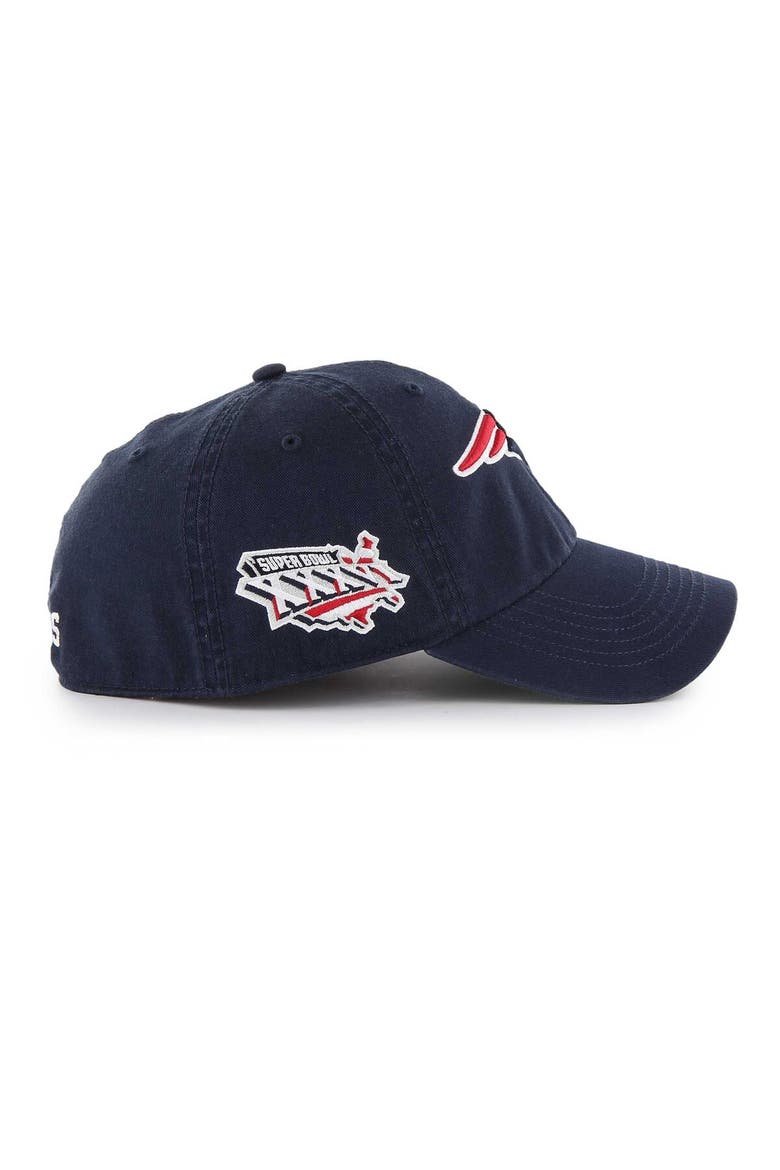 Men's '47 Navy New England Patriots Sure Shot Franchise Fitted Hat, Alternate, color, Navy