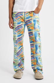 RIZORT Art Straight Cotton Twill Pants
