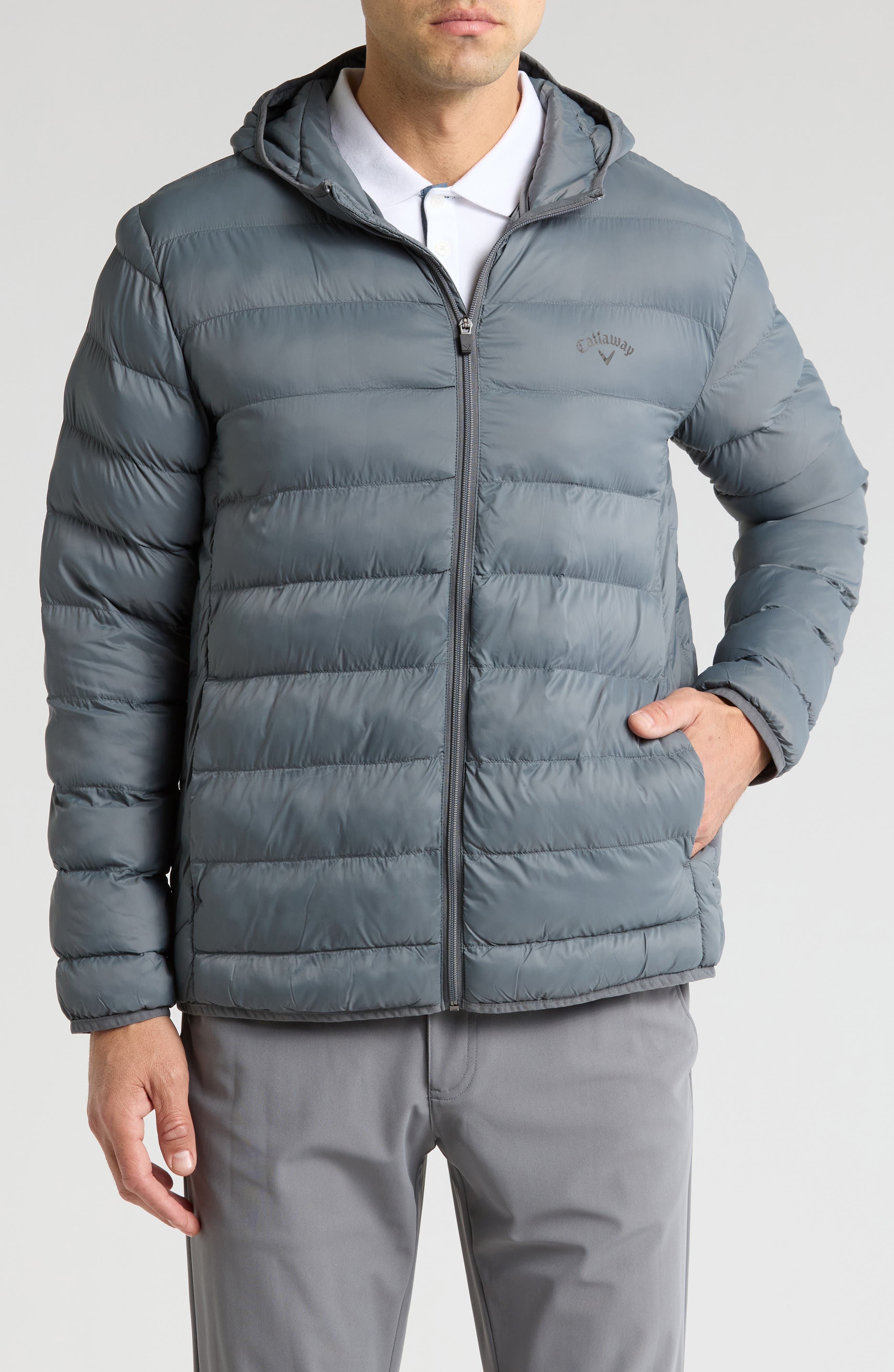 Callaway Golf® Channel Quilted Puffer Jacket