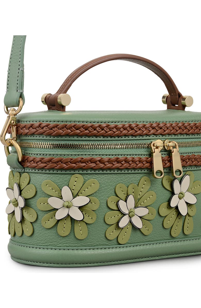 Radley Lunar New Year Small Zip Around Crossbody Bag, Alternate, color, Pistachio