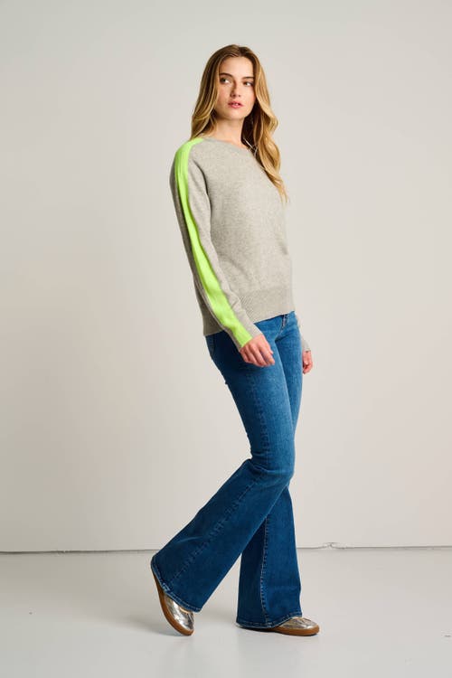 Lisa Todd Stripefull Sweater In Gray