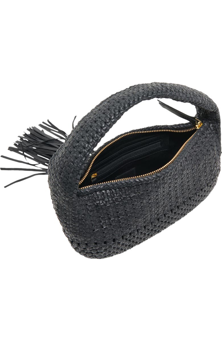 Dolce Vita Zenia Woven Leather Handbag, Alternate, color,