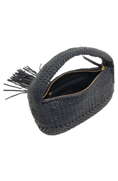DOLCE VITA DOLCE VITA ZENIA WOVEN LEATHER HANDBAG