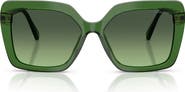 Swarovski 57mm Butterfly Sunglasses