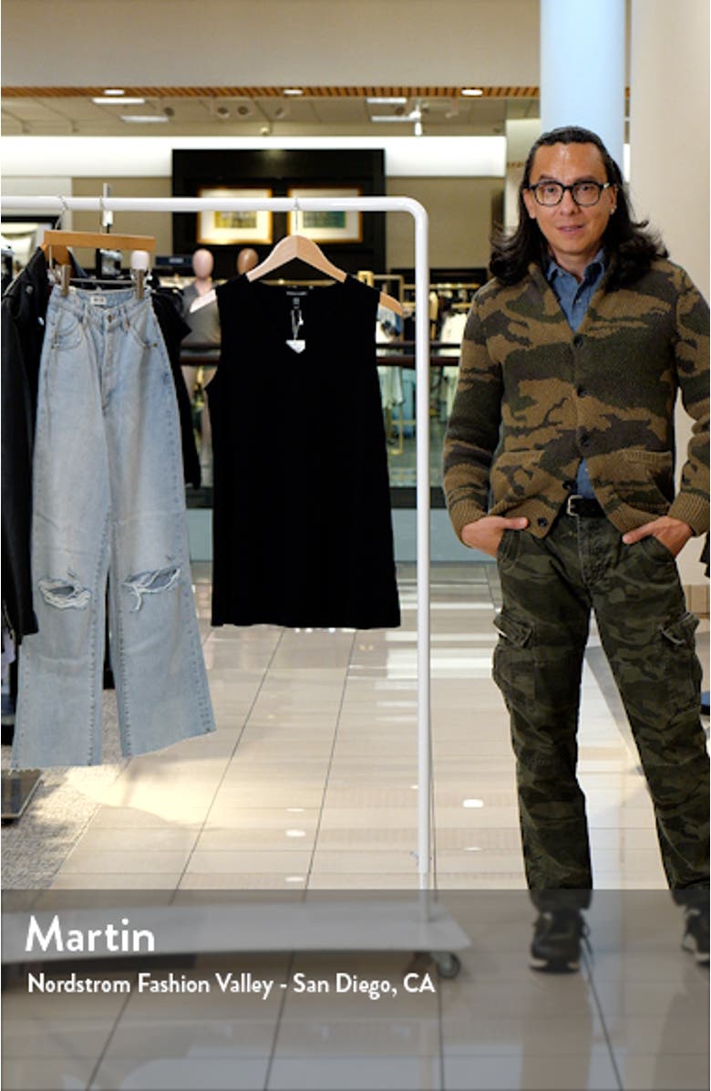 V-Neck Sleeveless Jersey Tunic Top, sales video thumbnail