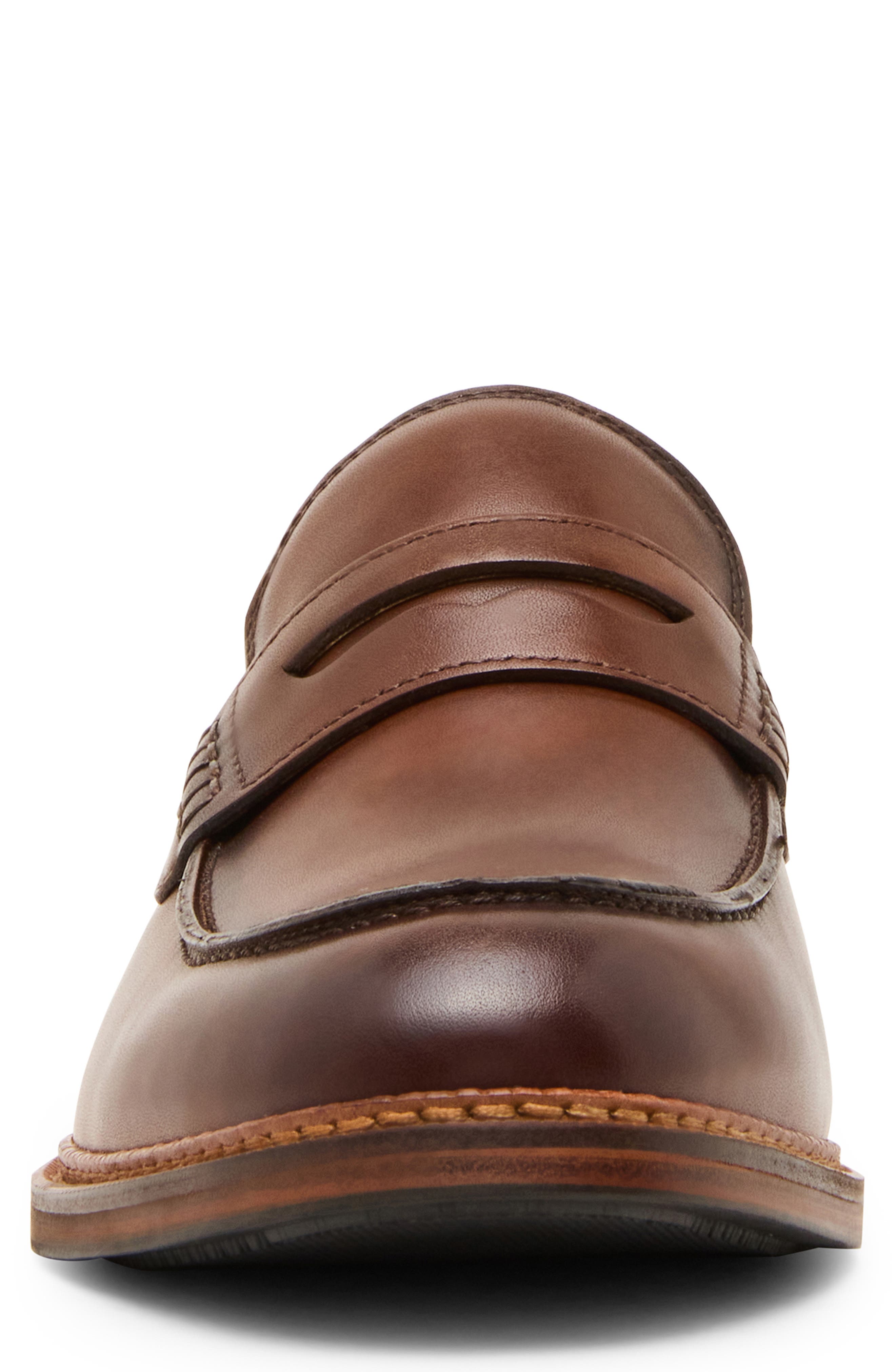 Eastin Leather Penny Loafer, Alternate, color, COGNAC