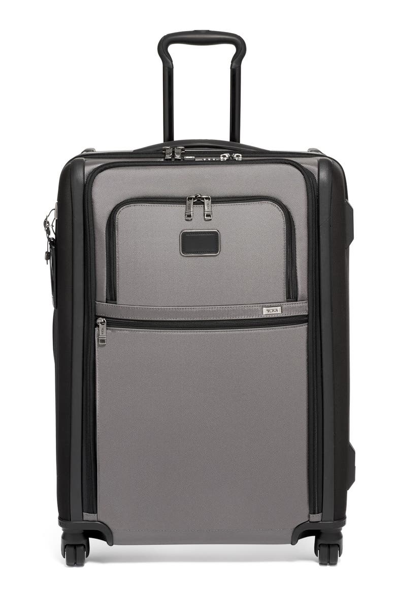 Alpha 2 Short Trip Rolling Four Wheel Packing Case, Main, color, GREY
