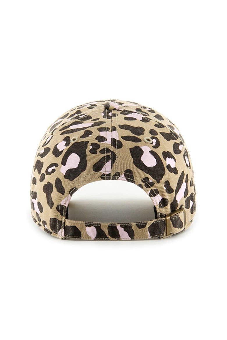 Women's '47 Khaki Wisconsin Badgers Bagheera Clean Up Adjustable Hat, Alternate, color, Khaki