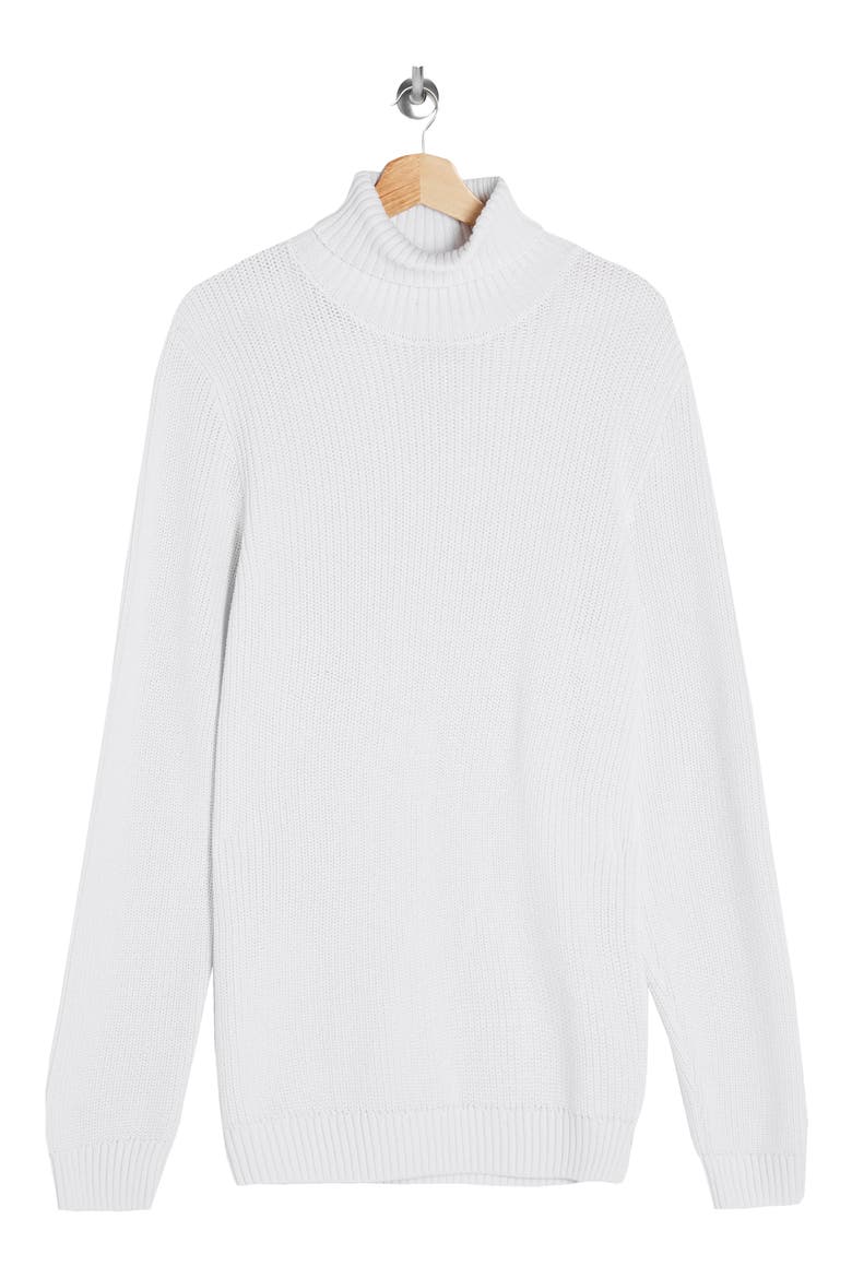 Turtleneck Sweater, Alternate, color, WHITE