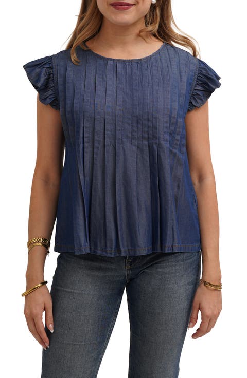 <p>Pleated Top</p>