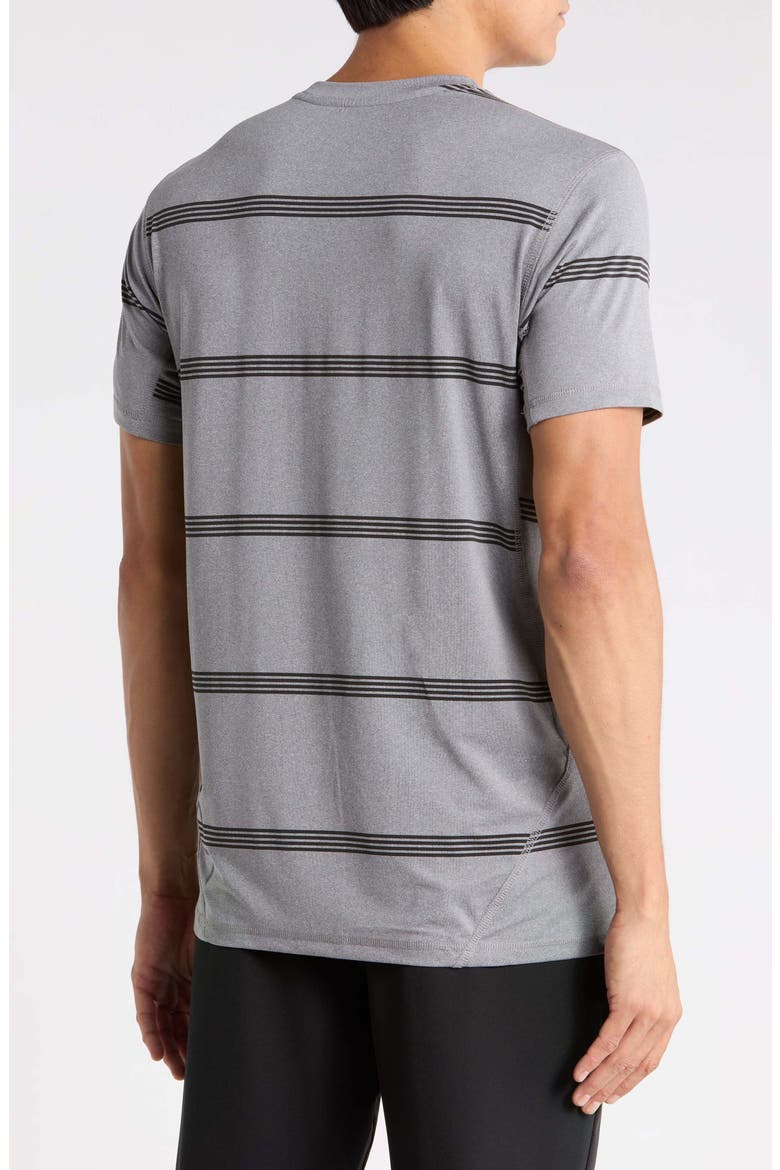 Sport Vent Stripe Performance Graphic T-Shirt, Alternate, color, HEATHER GREY
