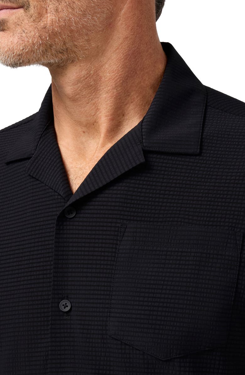 Mizzen+Main Copa Performance Camp Shirt, Alternate, color, Black