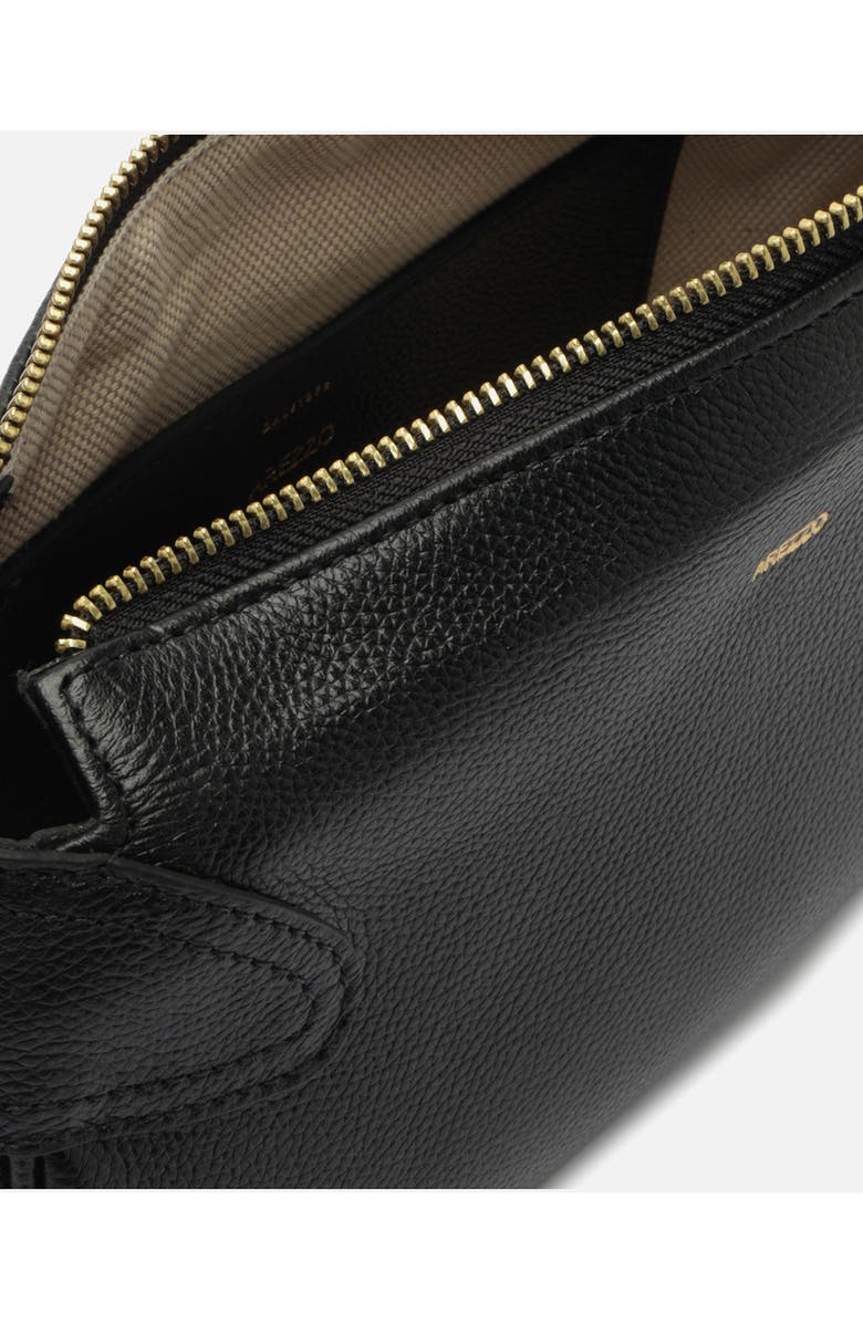 Arezzo Small Elena Leather Crossbody Bag, Alternate, color,