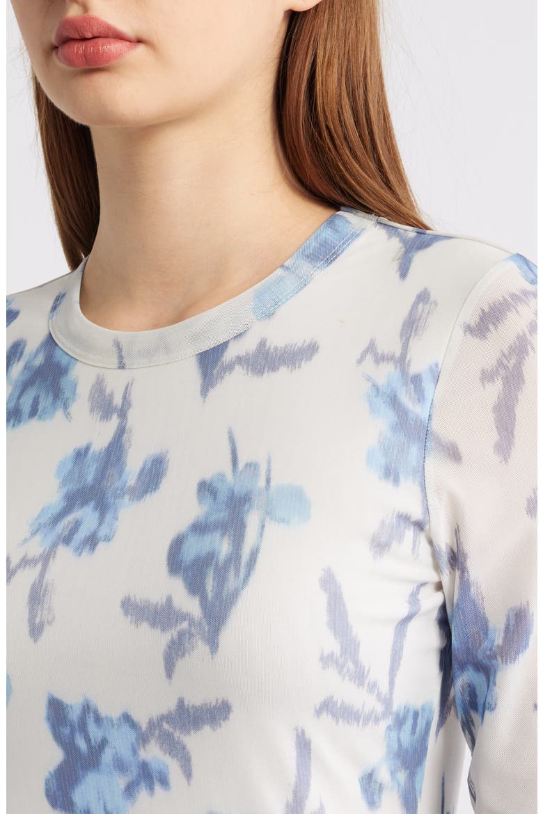 Yana Tie Dye Long Sleeve T-Shirt, Alternate, color, IVYMT